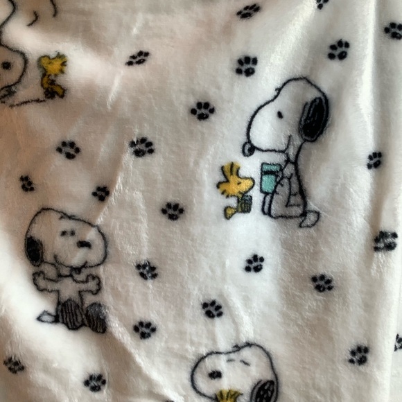 PEANUTS Snoopy Playing With Woodstock Throw - Picture 6 of 6